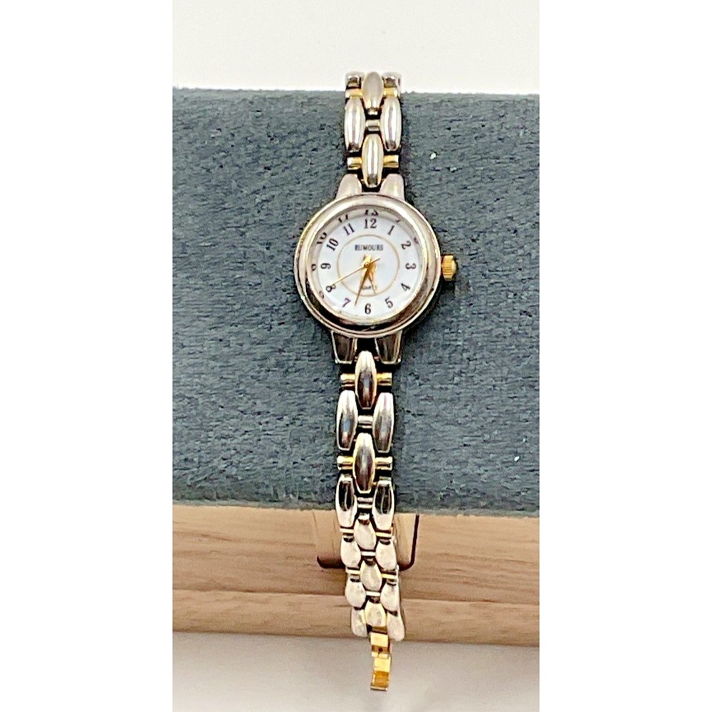 Rumours Women's‎ Two-Tone Bracelet Watch White Dial Quartz 42383